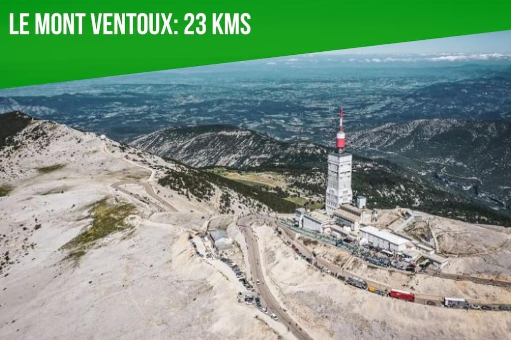 Villa Santa - Piscine - Wi-Fi - Proche Ventoux - Ideal Cyclistes Mormoiron ภายนอก รูปภาพ